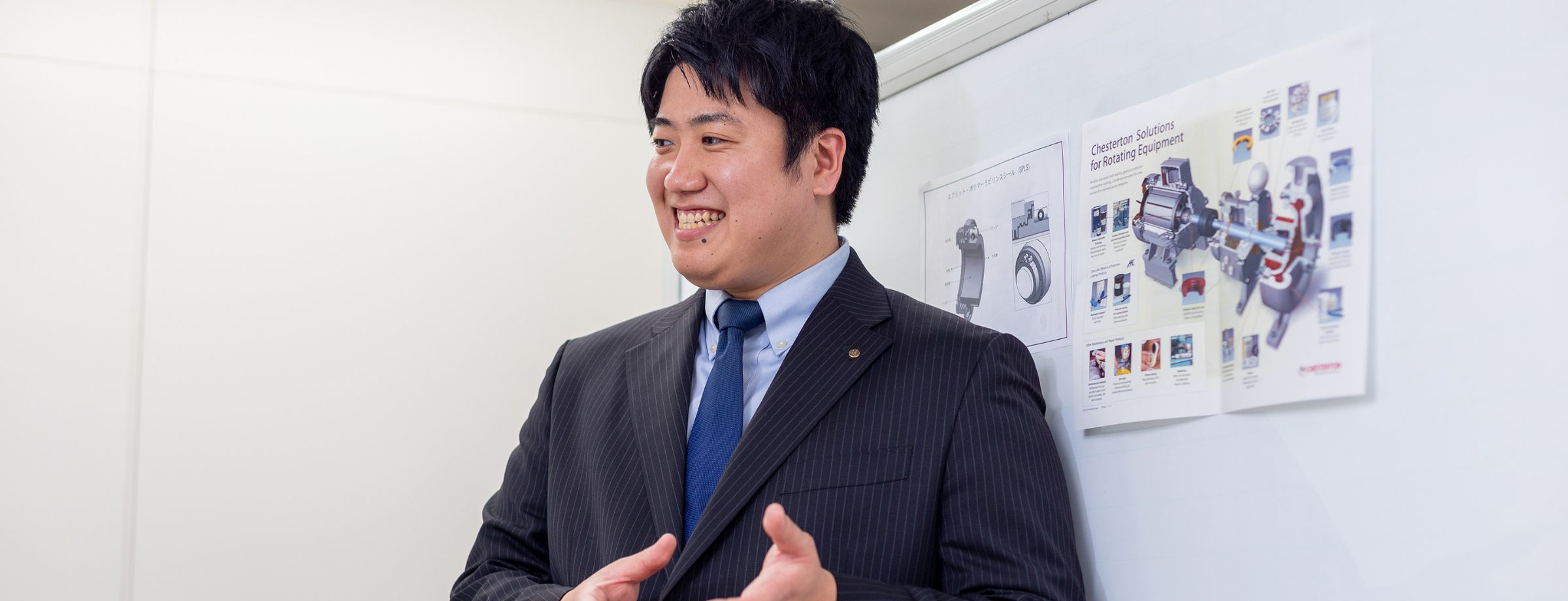 海上事業本部　チェスタートン事業部 M.T.さん　20代　2018年入社 